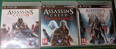 Lot de jeux Assassin's Creed PS3 - Jeux vidéo