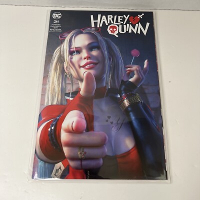 HARLEY QUINN #31 TIAGO DA SILVA TERRIFICON EXCLUSIVE LIMITED 500 w/ COA IN HAND