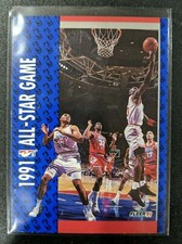 MICHAEL JORDAN 1991/92 FLEER ALL-STAR GAME CARD #238 UNFORGETTABLE NMT