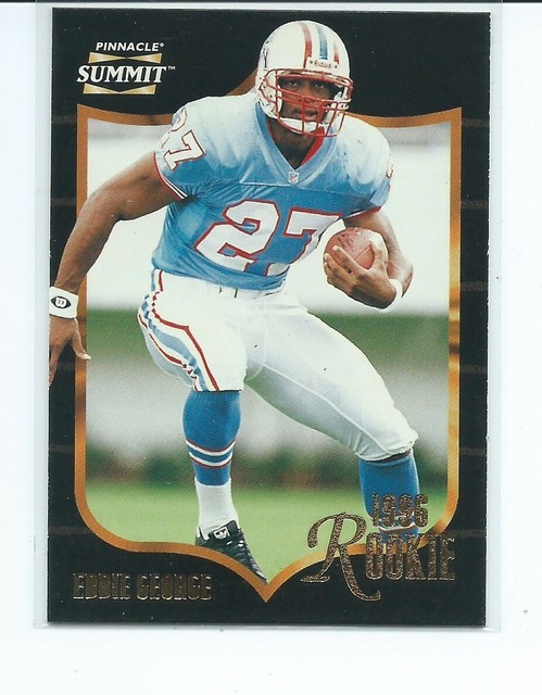 1996 Pinnacle SUMMIT Eddie George 162 Rookie Football Card JKS4 EBay
