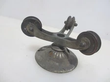 Antique Brass Ceiling Light Hook Bracket Rose Old Nickel Hanger Rise Fall Pulley