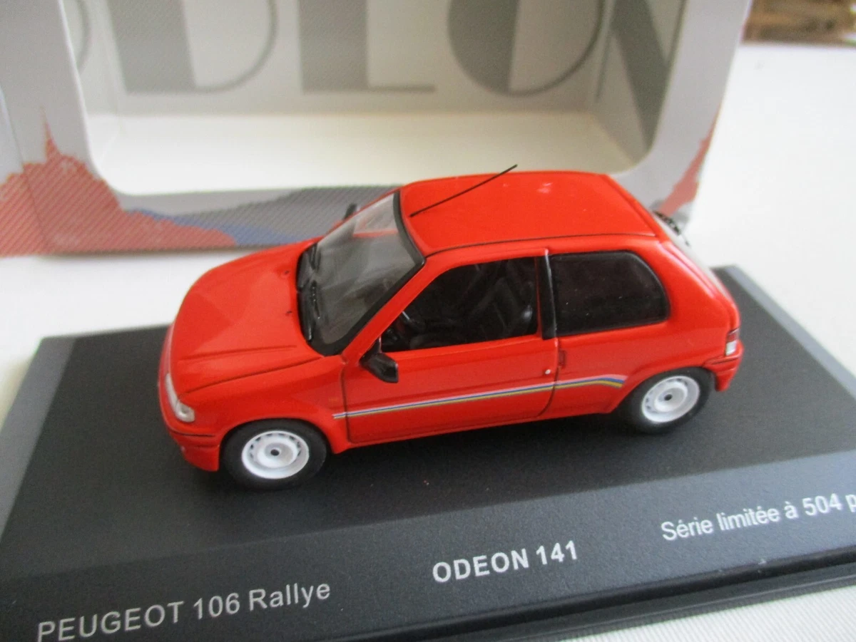 PEUGEOT 106 Rallye Noire Voiture de Collection 1/43 Série Limitée