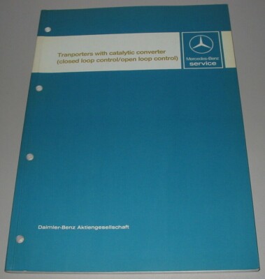 Workshop Mercedes Transporter T1 catalytic converter closed open loop control!
