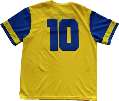 maglia calcio vintage AC Parma Zola Parmalat XL Home shirt 1993-94