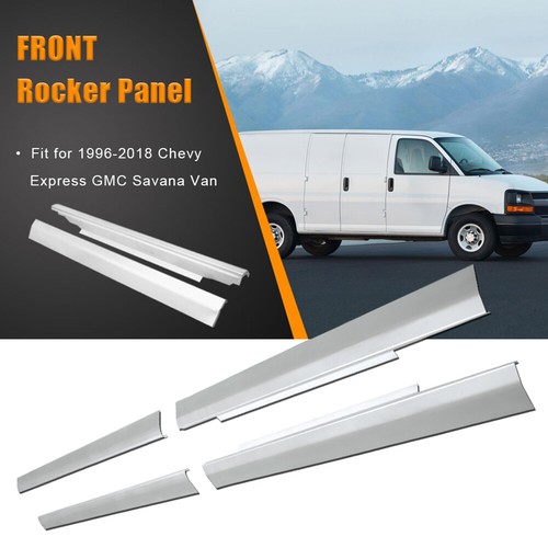 SlipOn Rocker Panel Left & Right Side For 199618 Chevy Express GMC Savana Van eBay