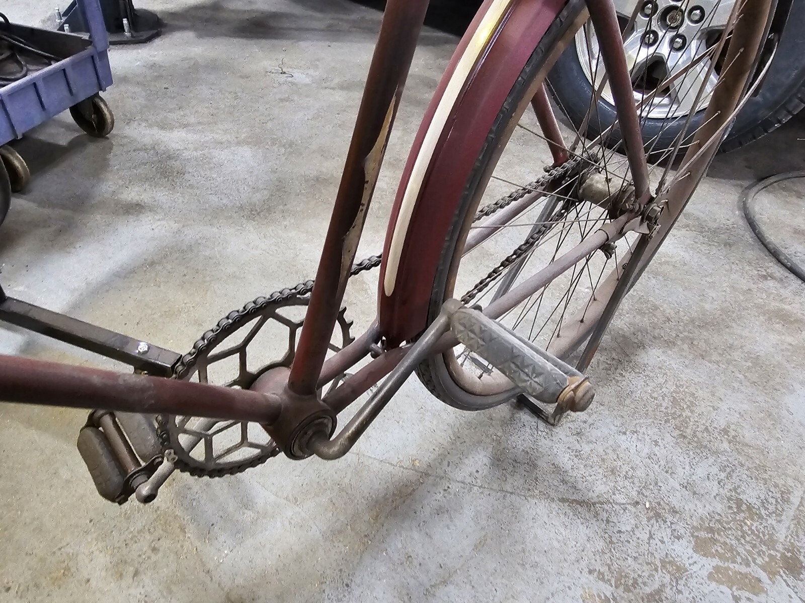 1930s HAWTHORNE FLYER MENS BIKE BICYCLE 