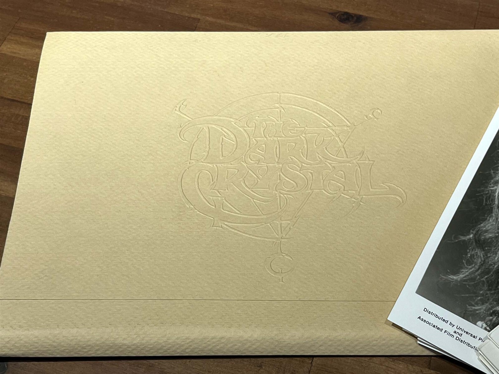 Jim Henson DARK CRYSTAL original press kit 14 stills embossed folder ...