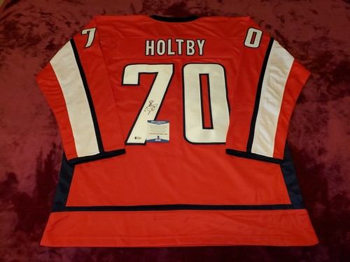 Braden Holtby Washington signed 