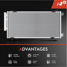 A-premium Air Conditioning Ac Condenser Compatible With Toyota Celica 2000-2005 A-premium Air Conditioning Ac Condenser Compatible With Toyota Celica 2000-2005