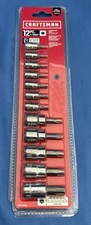 Craftsman 12 Pc 14 38 Dr Tamperproof Torx Bit Driver Socket Set Cmmt49293 Craftsman 12 Pc 14 38 Dr Tamperproof Torx Bit Driver Socket Set Cmmt49293