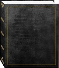 Pioneer Photo Albums Magnetic Self-Stick 3-Ring Photo Album 100 Pages 50 Sheet