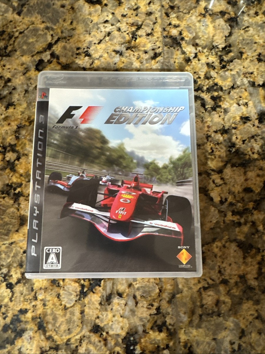 F1 Formula 1 Championship Edition PS3 Game Japan Import CIB Sony