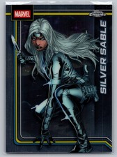 2026 Topps Chrome Marvel Comics #158 Silver Sable
