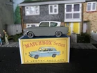 Matchbox Series No7B, Ford Anglia 105E, White & Grey, 1961 VGC Boxed, Lesney