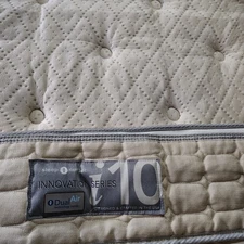 Sleep Number E King Dual Air I10 831 Innovation Cover Mattress Top Bottom Zip  