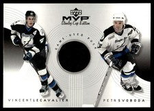 1999-00 Upper Deck MVP Stanley Cup Great Combinations Vincent Lecavalier/Petr