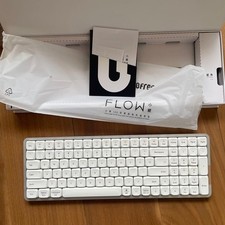 Lofree FLOW 100 Silver White Low Profile Mechanical Keyboard with Numpad