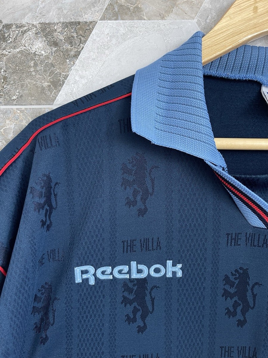 Reebok - 【新品未使用】95-97 アストンヴィラASTON VILLA FC アウェイ Football shirt soccer FC Aston Villa Villans Away 1995/1996