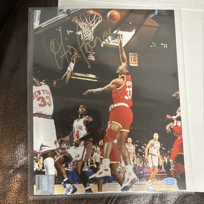 OTIS THORPE  Auto HOUSTON ROCKETS NBA   8 x 10  Photo w/COA