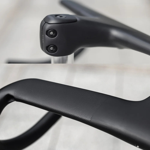 Road Bike Carbon Fiber Integrated Handlebar Stem for 28.6mm with Spacers  - Picture 11 of 12