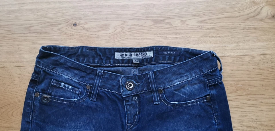 Take Two Damen Italy Jeans / Hose / Gr. W28/L34 / Blau / 100% BW - Bild 2 von 3