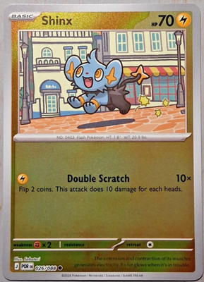 Shinx 026/088 - Perfect Order - Reverse Holo - NM/M