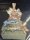 Vintage 1981 MOTU Castle Grayskull Cardboard Cutout Insert Weapons Rack Original