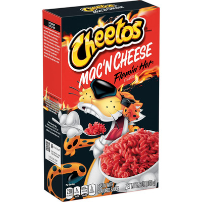 NEW CHEETOS MAC 'N CHEESE FLAMIN' HOT FLAVOR 5.6 OZ BOX