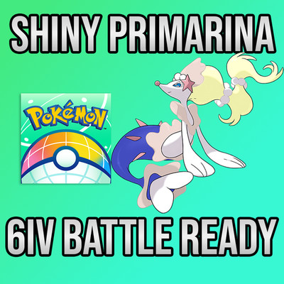  6IV SHINY Primarina + Battle Ready  POKEMON HOME Champions Online delivery 