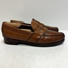 FULLY RESOLED Rancourt & Co. x Cole Haan Penny Loafer Handsewn Made in USA 8 C