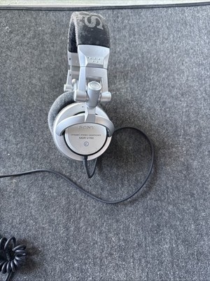 Vintage SONY MDR-V700 Dynamic Stereo DJ Headphones Over Ear With Jack ( Tested )