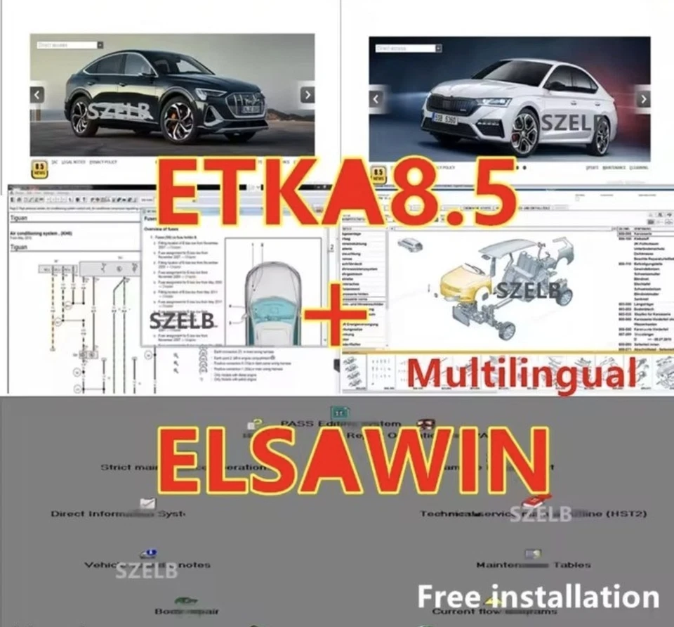 The Etka 8.5 + Elsaw 6.0 (Lien Par Mail) ACTIVAT MULTI ORDI Windows 7 8 ET 10 - Photo 1/1