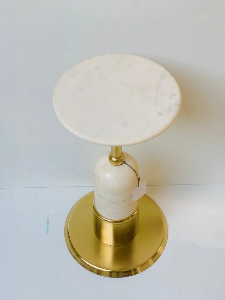 Прикроватный столик прикроватный столик металлический маленький столик для помещений и улицы и закусок - Изображение 4 из 4