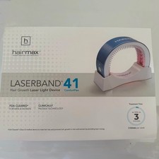 HairMax LaserBand 41 ComfortFlex Hair Growth Laser Light Device - Blue