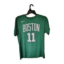 Nike Kyrie Irving Jersey T Shirt Mens Size L Green Boston Celtics NBA Dri Fit