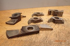 PILE OF OLDER BOICE CRANE WOOD SHAPER CUTTERS WOODWORKING TOOLING