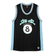 SANTA CRUZ  Winkowski Ocho Mesh Vest - Smal - Black/Pool Blue - Skateboard Vest