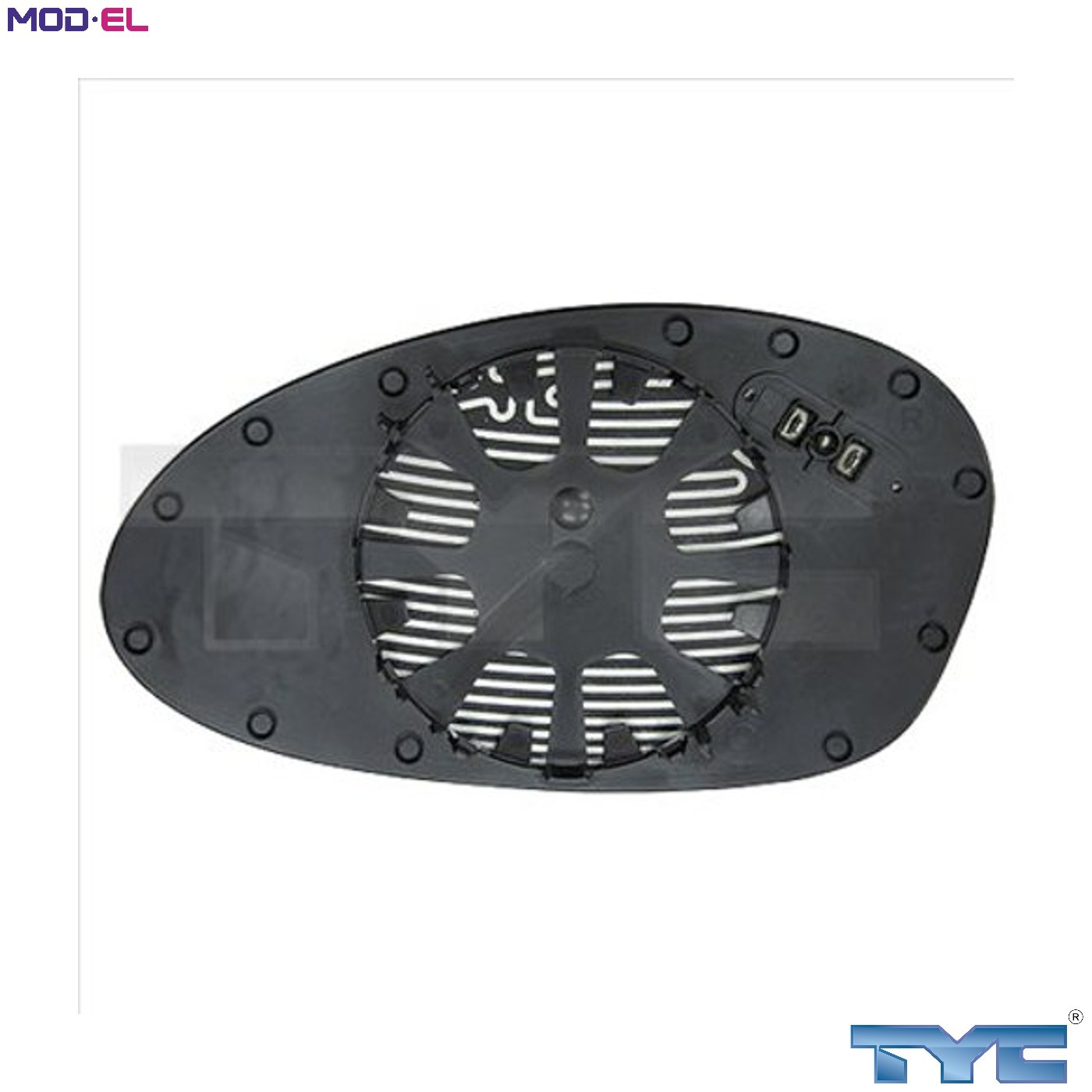 Mirror insert glass Right Aspherical 303-0131-1 TYC for BMW 3 Touring 3 1 - Image 4
