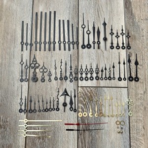 Lot of 75 Assorted Clock Hands Read