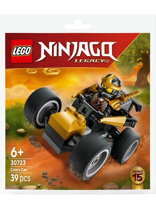 Конструктор LEGO Ninjago 30723 - Ниндзя Коулз Флитцер - Версанд ав 01012026 1990₽