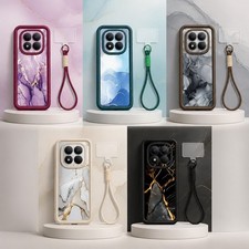 Wrist Strap Case For Xiaomi Redmi Note 15 Pro Note 14 Pro 13 Pro Silicone Cove