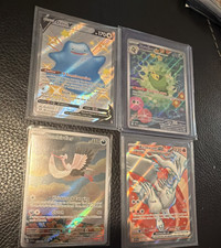 Pokémon Sword & Shield 4 Card Holo Lot Ditto V Swadloon Bombirdier Reshiram