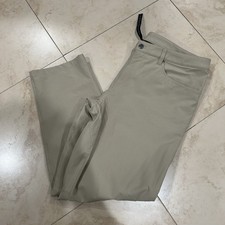 Lululemon ABC Classic Pants Size 38 Men's 38x30 Warpstreme Straight LM5ADFS