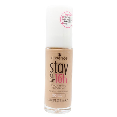 Essence Stay All Day 16h Long-Lasting Foundation 20 Soft Nude 30 ml - NEU