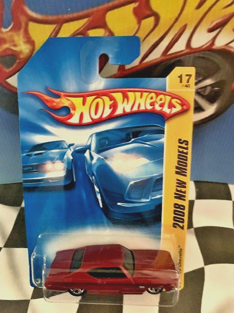 Hot Wheels 2008 FE New Models 17/40 017/196 '69 Chevelle RED 5SP Malaysia