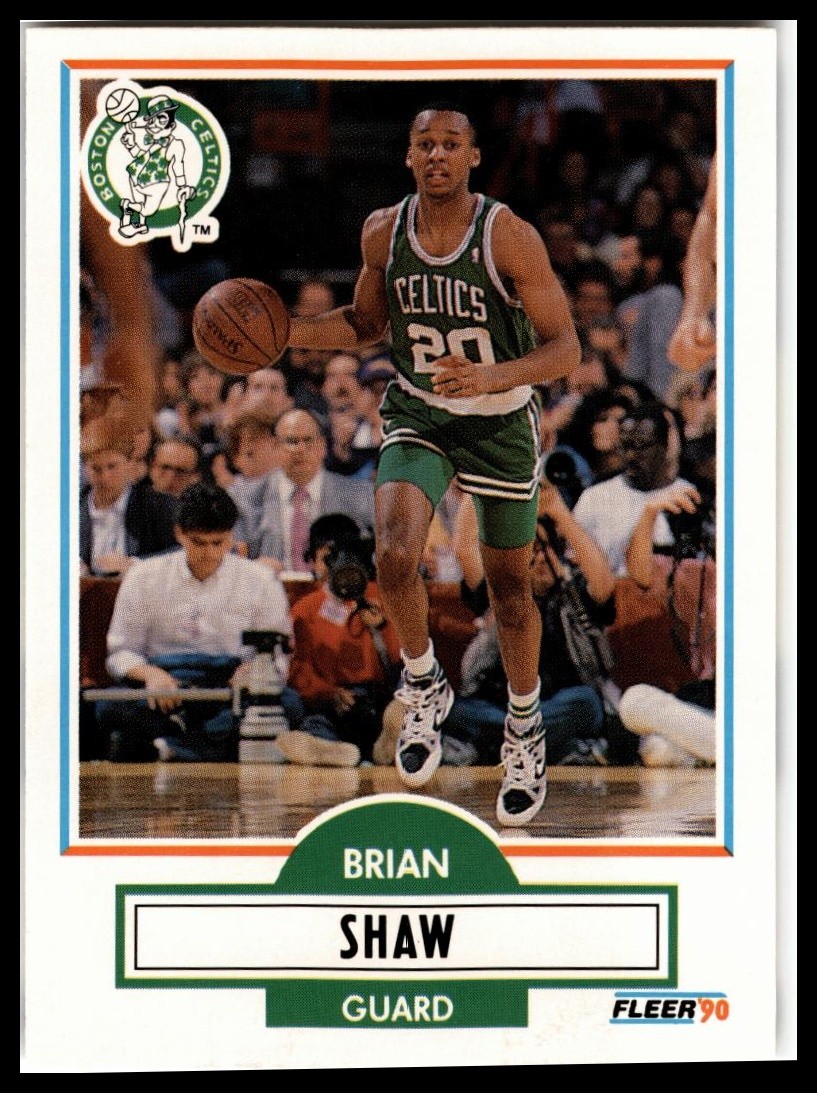 1990-91 Fleer Update #U-9 Brian Shaw