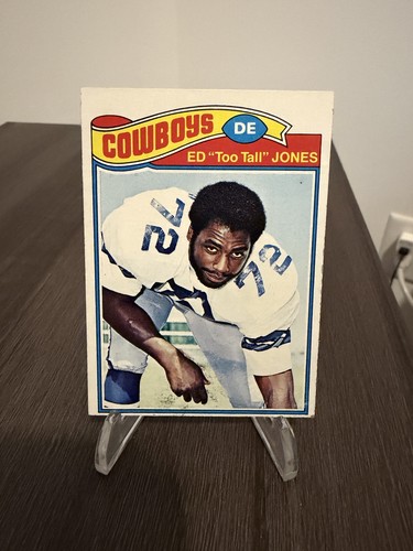 Ed Too Tall Jones #314 1977 Topps card