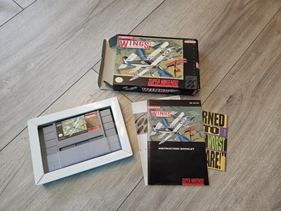 SNES Wings 2 Aces High Super Nintendo *KOMPLETT*
