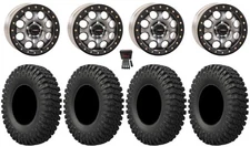 System 3 SB-7 15" Wheels Ti (6+1) 32" MotoCrusher Tires UForce U10Pro/U10XL Pro