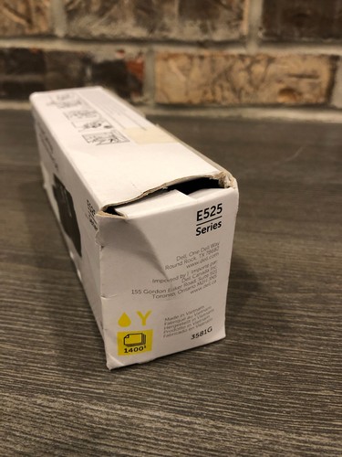 Dell E525 Serie Tonerkassette 3er Set Cyan Gelb & Magenta Versiegelt - Bild 7 von 13